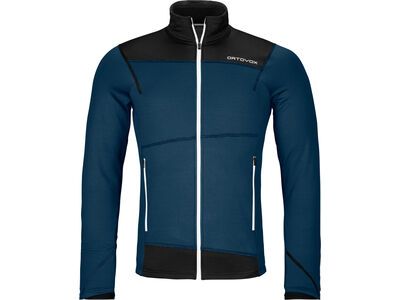 Ortovox Merino Fleece Light Jacket M, deep ocean
