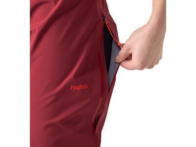 Haglöfs Alper Proof Pant Women, carmine red - Bild 8