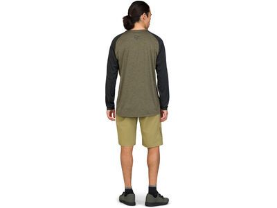 Norrona fjørå equaliser lightweight Long Sleeve M's, olive night - Bild 4