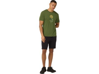 super.natural No Map Tee Herren, chive/various - Bild 5