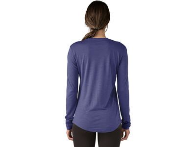 Patagonia Women's Long-Sleeved Capilene Cool Merino Graphic Shirt, solstice purple - Bild 3