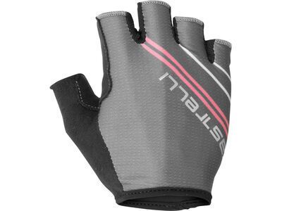 Castelli Dolcissima 2 W Glove, dark gray/giro pink