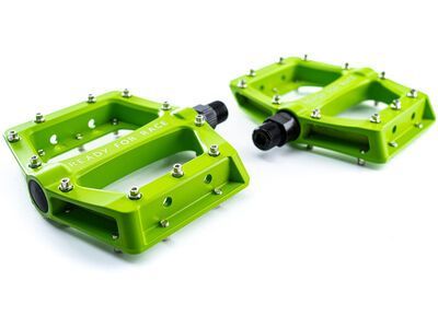 Cube RFR Pedale Flat CMPT, green - Bild 2