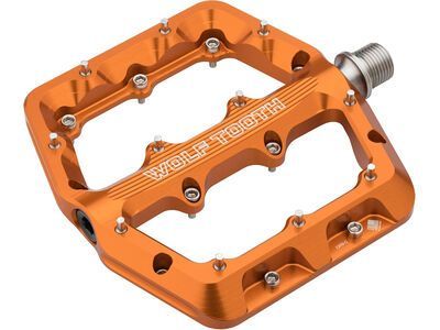 Wolf Tooth Waveform Aluminium Pedals - Small, orange - Bild 2