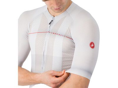 Castelli Climber's A/C Jersey, silver gray/red - Bild 4