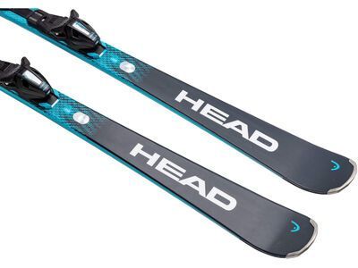 Head Worldcup Rebels e.GSR + PR 11 GW, matt black/speed blue - Bild 4
