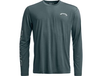 Ortovox 150 Merino Cool Pillow LS M, dark arctic grey