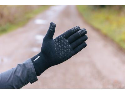 GripGrab Waterproof Knitted Winter Gloves, black - Bild 4