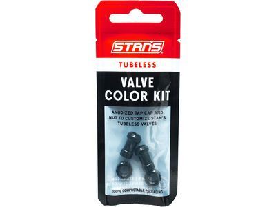 Stan's NoTubes Tubeless Valve Color Kit, black - Bild 3