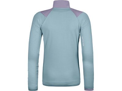 Ortovox Merino Fleece Grid Jacket W, glacier grey - Bild 2