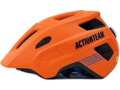 Cube Helm Linok X Actionteam, matt orange´n´blue - Bild 2