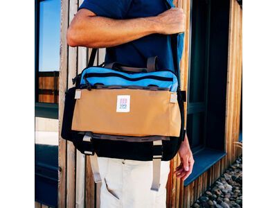 Topo Designs Mountain Cross Bag 14L, river blue/brown oak - Bild 7