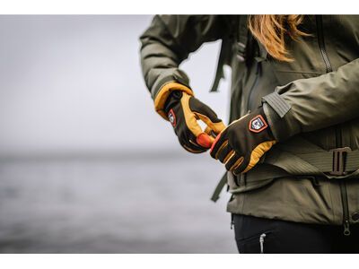 Hestra Ergo Grip Active 5 Finger, dark forest/natural brown - Bild 11