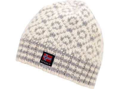 Devold Svalbard Wool Beanie offwhite/grey