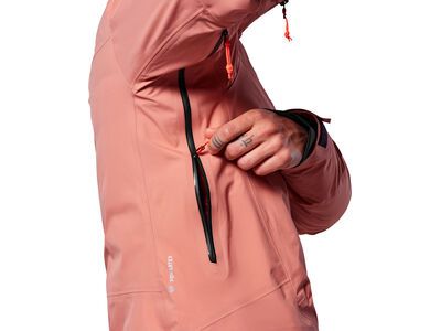 Salewa Sella 3 Layers Powertex Hardshell Jacke Damen, desert pink - Bild 7
