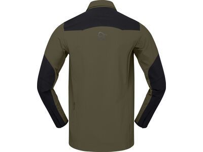 Norrona skibotn flex1 Shirt M's, olive night - Bild 2