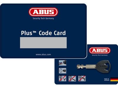 Abus Granit Plus 640/135HB230 + Halter TexKF, black - Bild 2