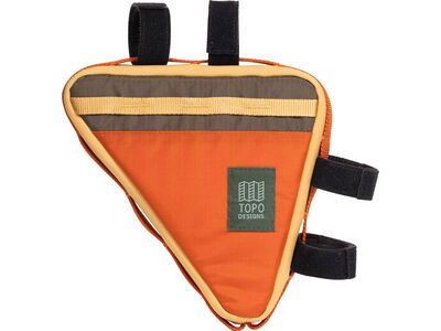 Topo Designs Bike Frame Bag, woodland/terracotta - Bild 2
