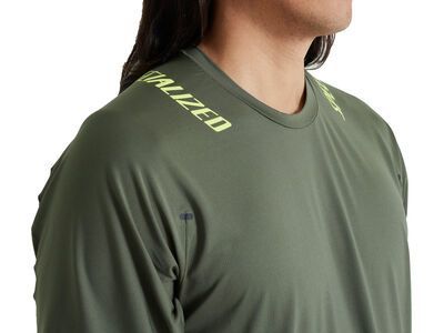 Specialized Men's Trail Air MTB Short Sleeve Jersey, oak green - Bild 2