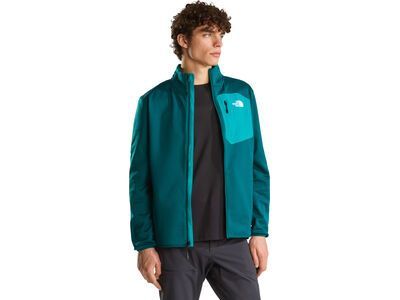 The North Face M Crest Full Zip Jacket, pacific teal/tnf black - Bild 4