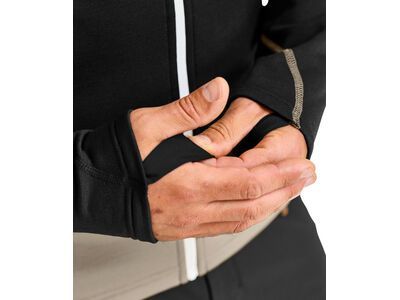 Ortovox Merino Fleece Light Hoody M, black raven - Bild 3