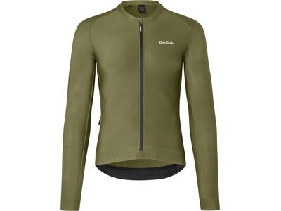 GripGrab PACR Long Sleeve Jersey, olive green - Bild 2