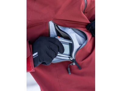 Penguin Männer 3 Lagen Dermizax Shell Jacke, mahagony red - Bild 7