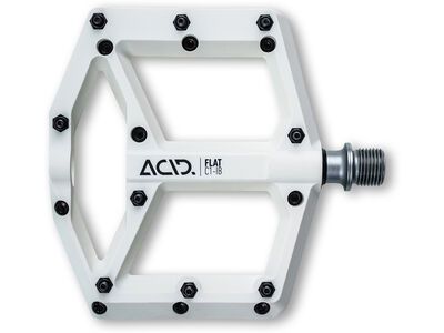 Cube Acid Pedale Flat C1-IB, white