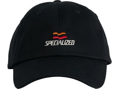 Specialized Flag Graphic 6 Panel Dad Hat, black
