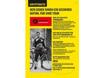 Kryptonite KryptoLok Combo U-Lock, grey - Bild 6