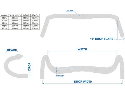 Ritchey Comp Butano Internal Routing Handlebar, bb black - Bild 6