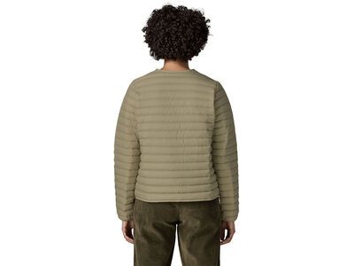Patagonia Women's Lightweight Reversible Down Sweater Cardigan, weathered stone - Bild 10