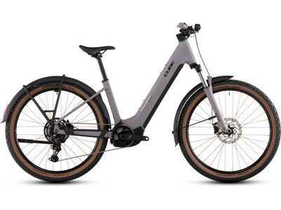 Cube Reaction Hybrid Performance 600 FE Easy Entry 27.5, plumgrey´n´black