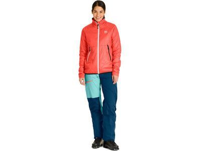 Ortovox Swisswool Piz Vial Jacket W, coral - Bild 3