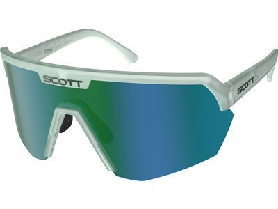 Scott Sport Shield - Green Chrome, mineral blue