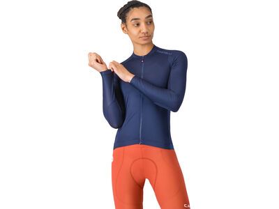 Castelli Espresso 2 W Long Sleeve Jersey, belgian blue - Bild 2