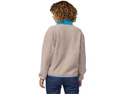 Patagonia Women's Synchilla Marsupial, oatmeal heather w/blue bird - Bild 3