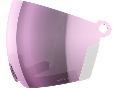 POC Obex Visor Spare Lens, Clarity Highly Intense / Low Light Pink