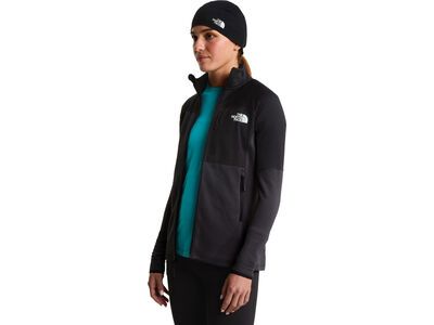 The North Face W Polartec Power Grid Stormgap Jacket, asphalt grey/tnf black - Bild 4