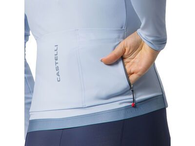 Castelli Espresso Thermal 2 W Jersey, steel fade - Bild 5
