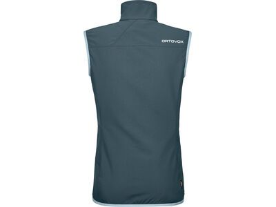 Ortovox Merino Naturtec Light Col Becchei Vest W, dark arctic grey - Bild 2