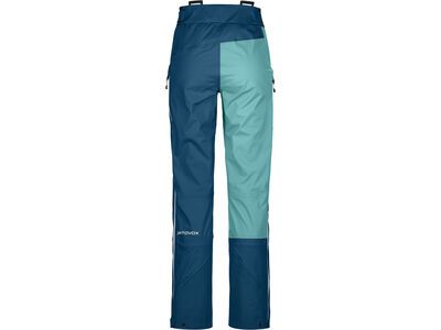 Ortovox 3L Ortler Pants W, petrol blue - Bild 2