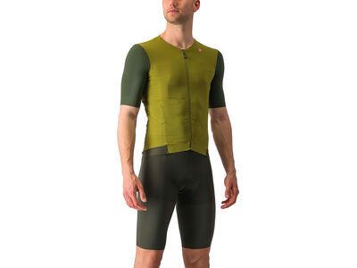 Castelli Premio Black Jersey, avocado green/deep green - Bild 3