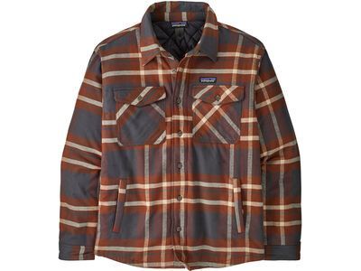 Patagonia Men's Lightweight Insulated Fjord Flannel Shirt Ashore, ink black - Bild 1