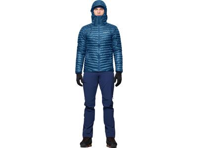 Norrona trollveggen down800 super light Hood M's, dark blue - Bild 4