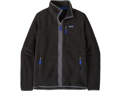Patagonia Men's Retro Pile Jacket, black w/forge grey