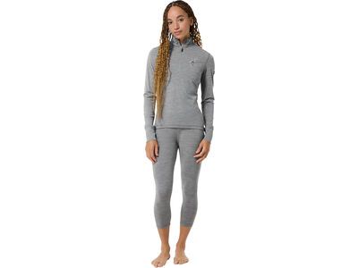 super.natural W Tundra175 Zip 1/4 Bunny, cashmere grey melange/various - Bild 5
