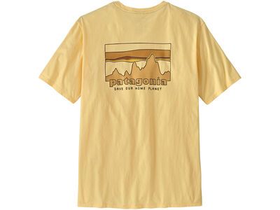 Patagonia Men's '73 Skyline Organic T-Shirt, buttercup yellow - Bild 2
