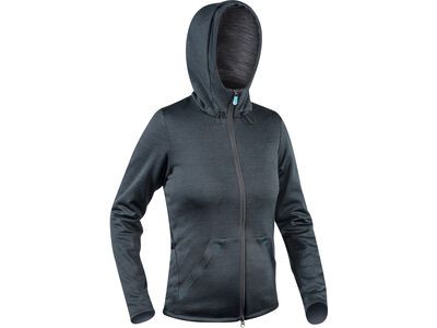 Komperdell Full Zip Hoody Womens, schwarz/mint