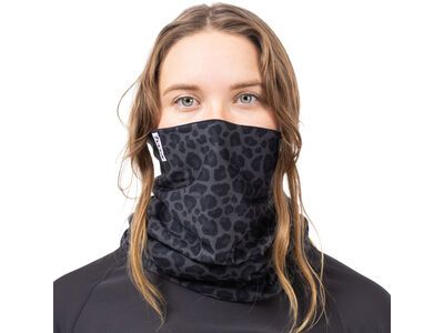 Eivy Colder Neckwarmer, black leopard